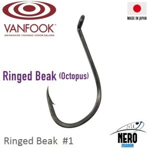 Vanfook Tek İğne Ringed Beak NS Black #1 (9 pcs./pack)