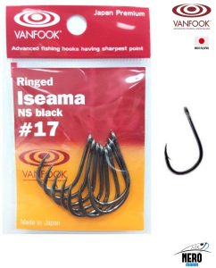 Vanfook Tek İğne Ringed Iseama NS Black #17 (8 pcs./pack)
