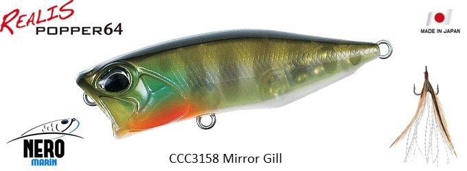 Realis Popper 64  CCC3158 Mirror Gill