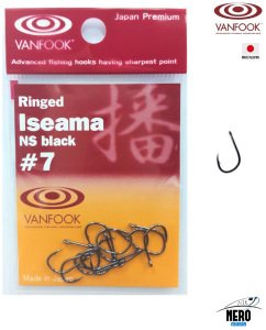 Vanfook Tek İğne Ringed Iseama NS Black #7 (13 pcs./pack)