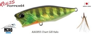Realis Popper 64  AJA3055 Chart Gill Halo