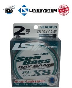 Linesystem Seabass Day Game X8 150mt. PE 2.0