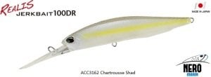 Realis Jerkbait 100DR  ACC3162 / Chartrousse Shad