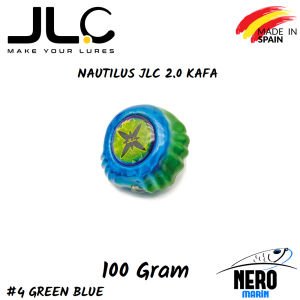 JLC Nautilus 2.0 Tai Rubber Yedek Kafa 100gr. #4 Green Blue