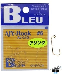 Vanfook Ofset İğne AJ-21G Gold #6 (10 pcs./pack)