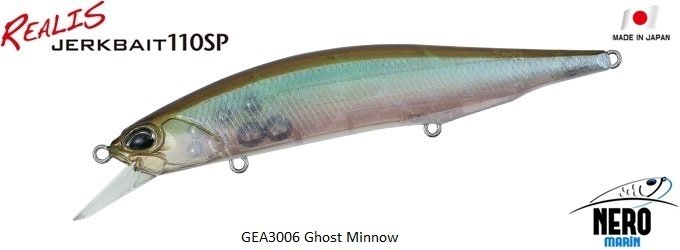 Realis Jerkbait 110SP  GEA3006 / Ghost Minnow