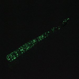 MC Para Worm PW-AJIFLAT 2.8'' #58 Clear Glow Flake