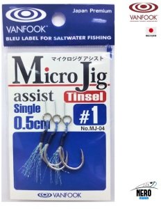 Vanfook Tekli Micro Jig Assist İğne MJ-04 #1 (3 pcs./pack)