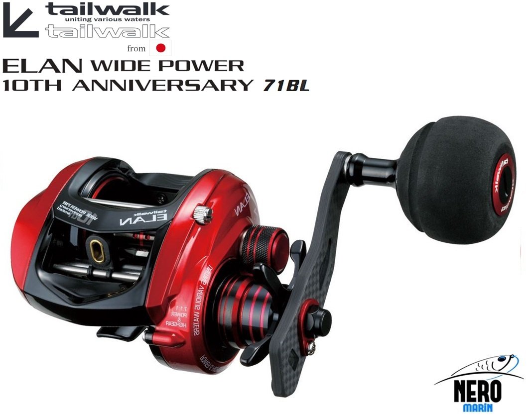 Tailwalk Elan Wide Power 10. Yıl Özel Seri 71BL Çıkrık / Baitcasting Jig Makinesi (Sol El)