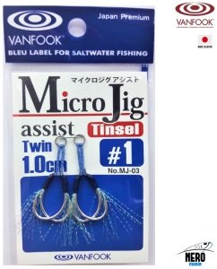 Vanfook Çiftli Micro Jig Assist İğne MJ-03 #1 (2 pcs./pack)