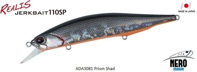 Realis Jerkbait 110SP  ADA3081 / Prism Shad