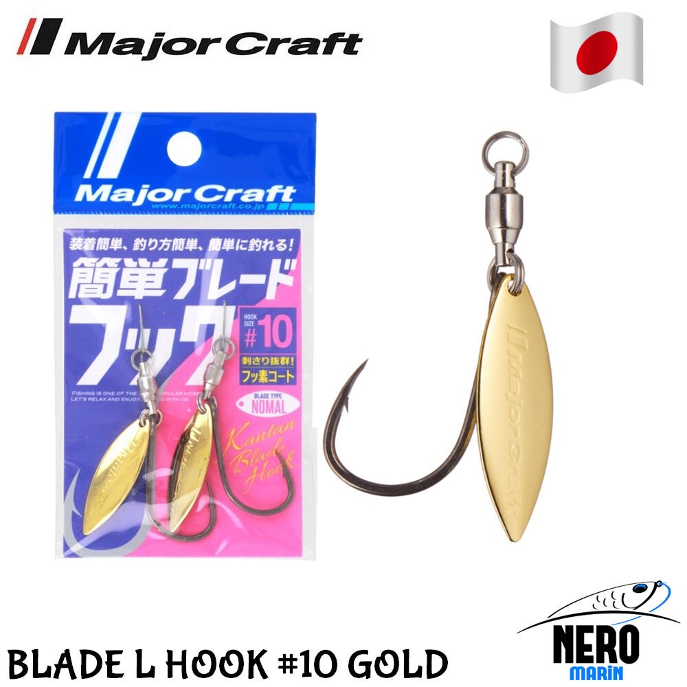 MC BLADE S-HOOK #10/Gold