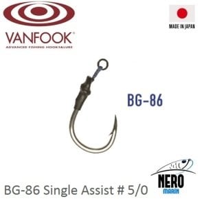 Vanfook Tekli Asist İğne BG-86 #5/0 (2 pcs./pack)