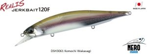 Realis Jerkbait 120F DSH3061 / Komochi Wakasagi