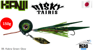 Kanji Risky Taris Tai Rubber Slider 150g #06 Kabra Green Glow