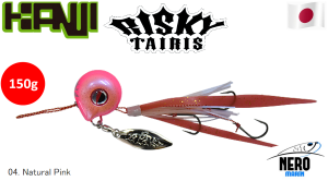 Kanji Risky Taris Tai Rubber Slider 150g #04 Natural Pink