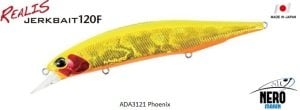 Realis Jerkbait 120F ADA3121 / Phoenix