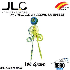 JLC Nautilus 2.0 Tai Rubber 100gr. #4 Green Blue