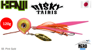 Kanji Risky Taris Tai Rubber Slider 120g #02 Pink Gold