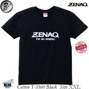 Zenaq T-Shirts (Zenaq Logo/Black/XXL)