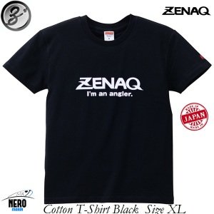 Zenaq T-Shirts (Zenaq Logo/Black/XL)