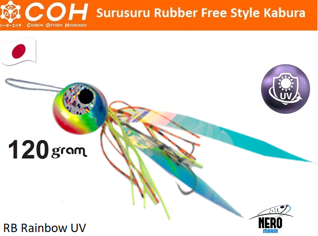 COH Kabura Slider Tai Rubber Jig 120gr. RB