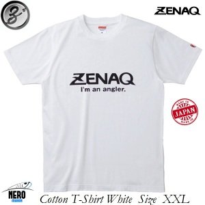 Zenaq T-Shirts (Zenaq Logo/White/XXL)