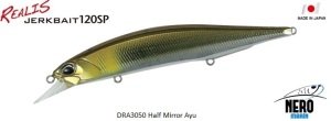 Realis Jerkbait 120SP DRA3050 Half Mirror Ayu