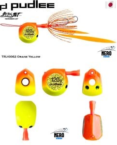 Pudlee Tai Rubber JET 120g TRJ-0062 Orange Yellow