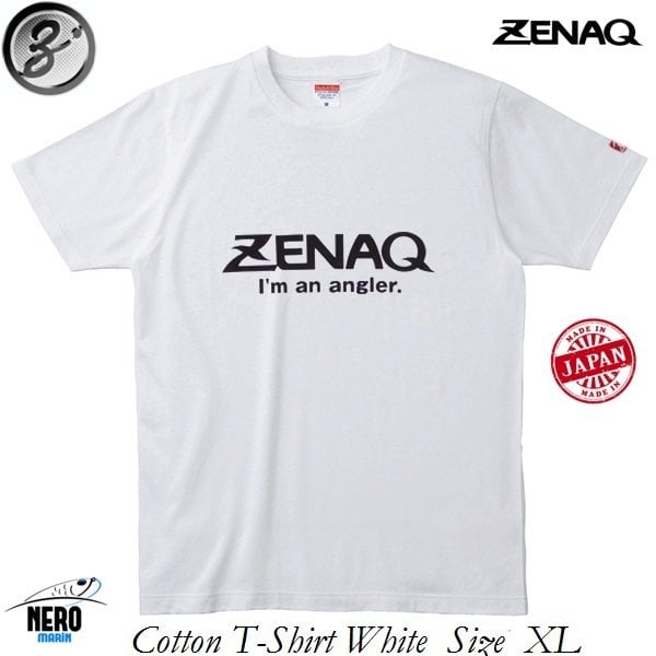 Zenaq T-Shirts (Zenaq Logo/White/XL)