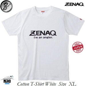 Zenaq T-Shirts (Zenaq Logo/White/XL)