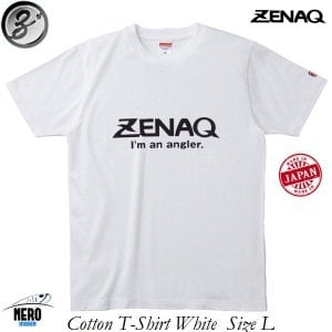 Zenaq T-Shirts (Zenaq Logo/White/L)