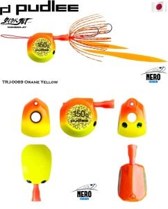 Pudlee Tai Rubber JET 150g TRJ-0069 Orange Yellow