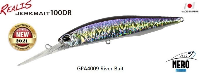 Realis Jerkbait 100DR GPA4009 River Bait