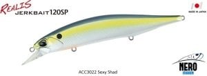 Realis Jerkbait 120SP ACC3022 Sexy Shad