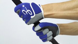 Zenaq Eldiven 3-D Short Glove Blue/2L