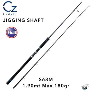 Crazee Jigging Shaft S63M 1,90mt./Max. 180gr.