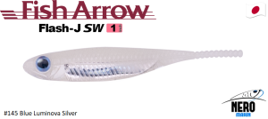 Flash J 1'' SW #145 Blue LumiNowa Silver