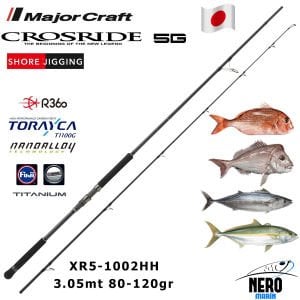 MC Crosride XR5-1002HH 3.05mt 80-120gr (2P) Shore Jigging Kamış