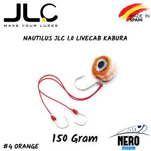 JLC Nautilus 1.0 Live Kab Canlı Yem İçin Kaburar 150gr. #4 Orange