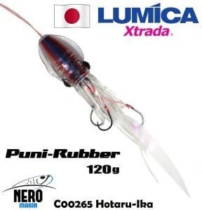 Lumica Xtrada Puni Rubber Tai Rubber Slider 120g. C00265 Hotaru-Ika