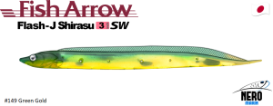 Flash J Shirasu 3'' SW #149 Green Gold