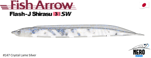 Flash J Shirasu 3'' SW #147 Crystal Lame Silver