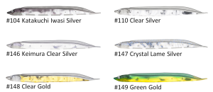 Flash J Shirasu 3'' SW #146 Keimura Clear Silver