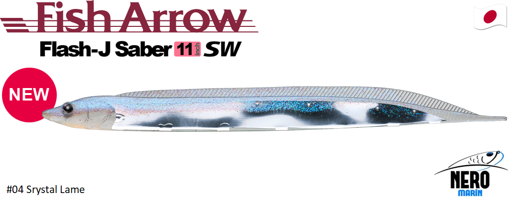 Flash J Saberl 11'' SW #04 Crystal Lame