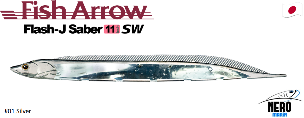Flash J Saber 11'' SW #01 Silver