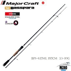 MC Basspara Spin Kamış 2 Eşit Parça BPS-632ML 192cm 3,5-10g