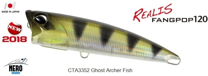 Realis Fangpop 120 CTA3352 Ghost Archer Fish