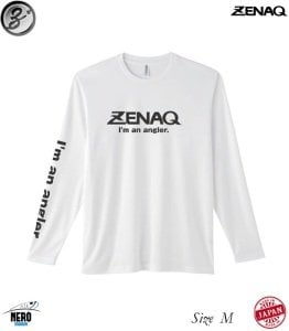 Zenaq Dry Long T-Shirts (Zenaq Logo White/M)