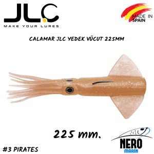 JLC Calamar Silikon Kalamar Yedek Vücut #3 Pirates